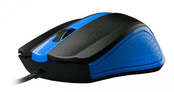 C-TECH myš WM-01, modrá, USB